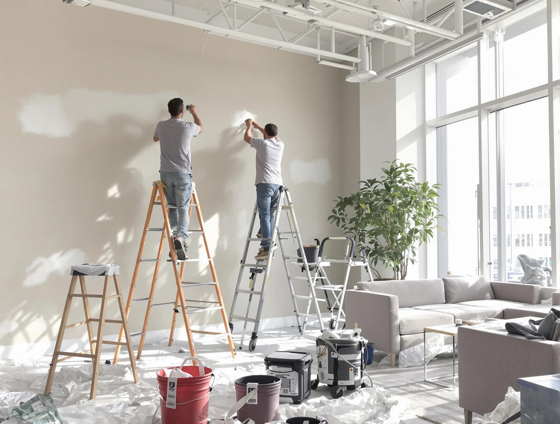 Green House Painters delivering commercial painting services in Green, OH